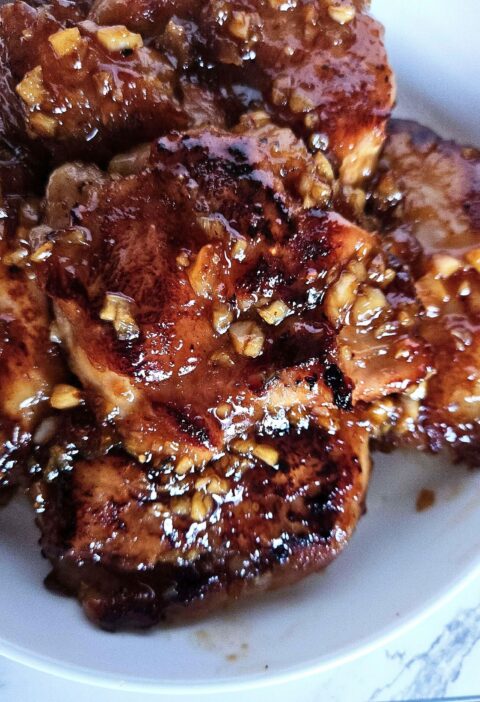 honey garlic chicken