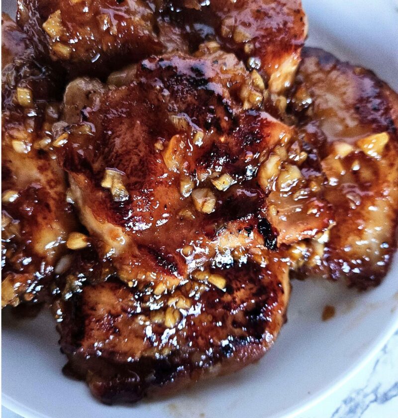 honey garlic chicken