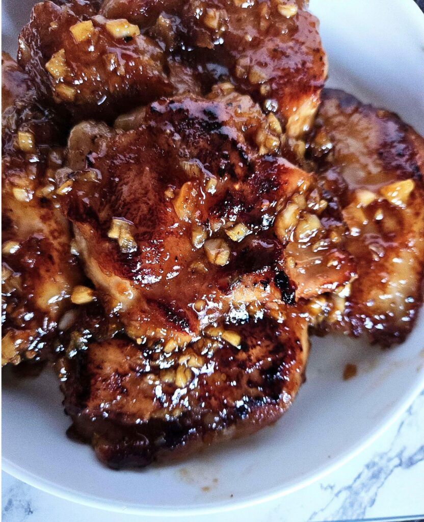 honey garlic chicken