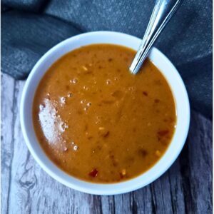 creamy peanut sauce