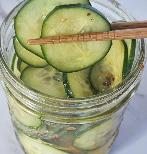 spicy pickled cucumbers