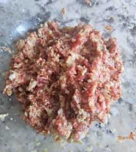 italian sausage meatball mixture