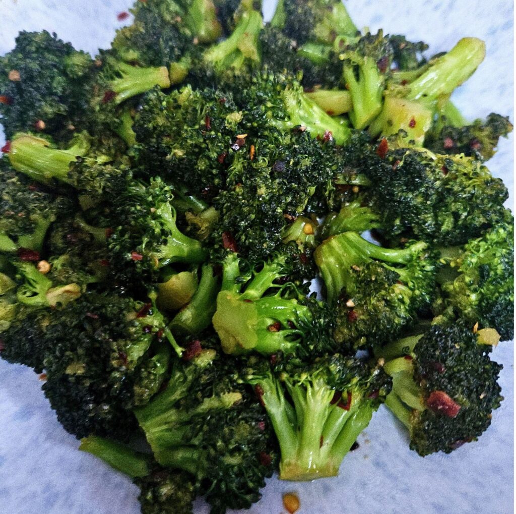 stir-fried broccoli