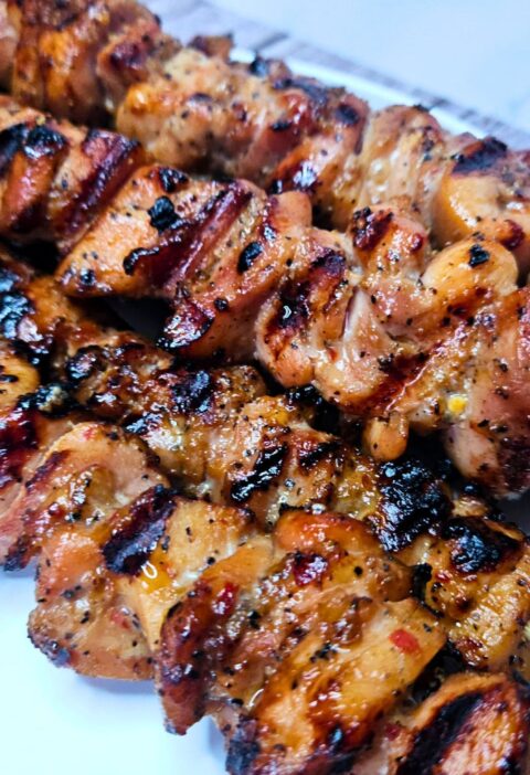 thai chicken skewers
